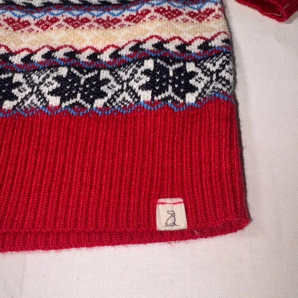 NWOT Me & Henry Kids' Christmas Holiday Winter Sweater Crew Neck Not Itchy! 6/7Y